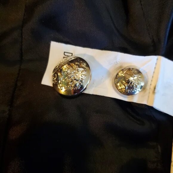 ZARA | Plaid Tweed Red Checkered Frayed Hem Collared Blazer (Size XS) - Picture 10 of 10